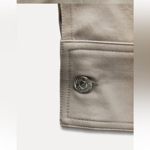 ZARA SHORT VOLUMINOUS SHIRT DRESS - Picture 8 of 9